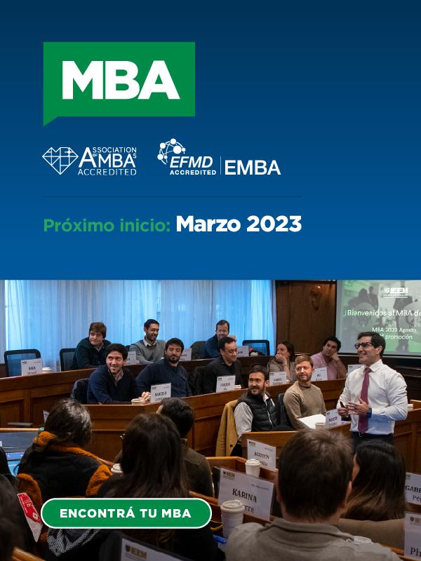 Inicio MBA Marzo 2023